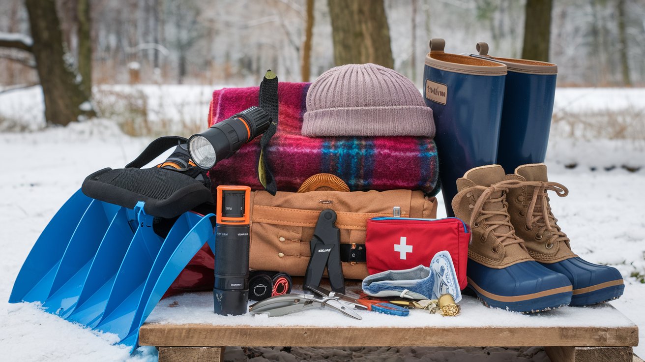 Practical winter emergency kit contents